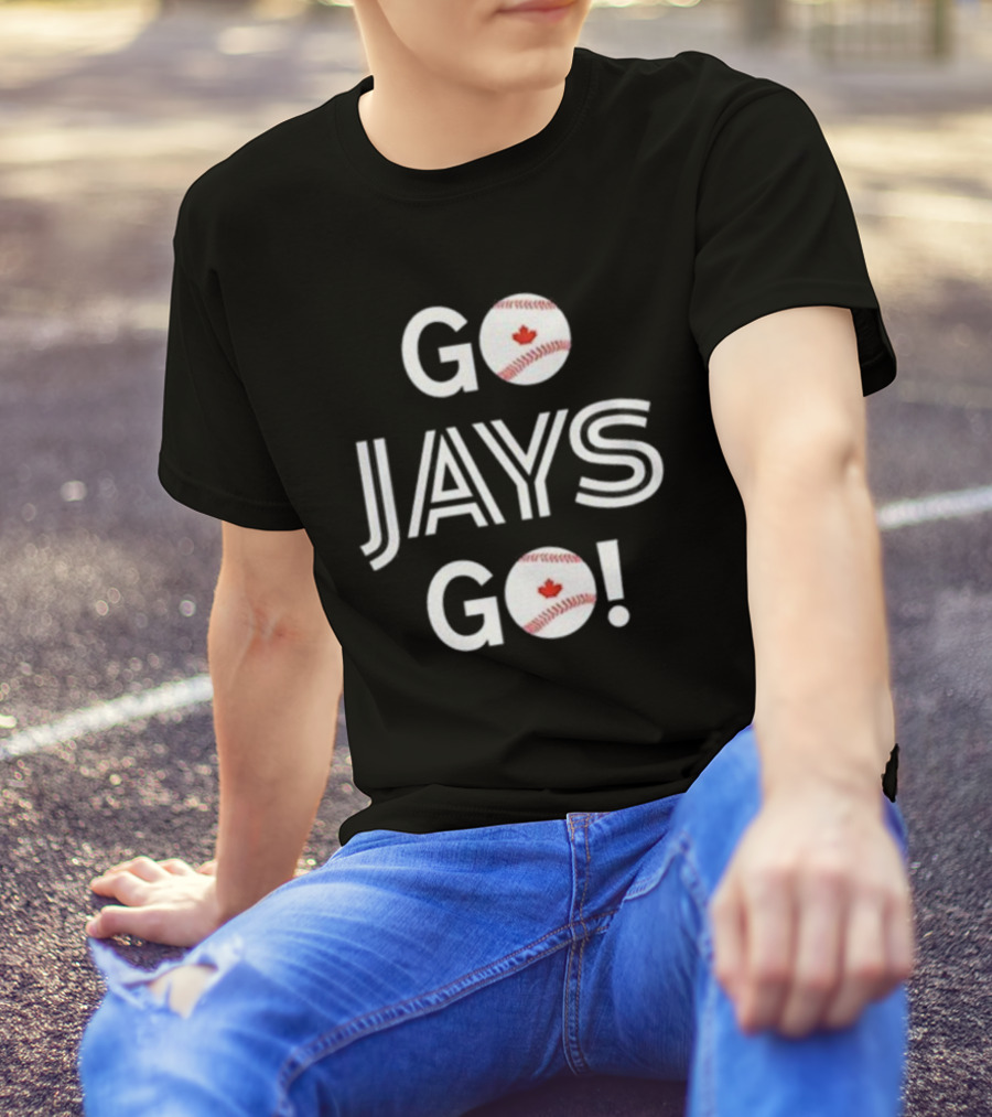 Toronto Blue Jays Baseball Go Jays Go Canada Baseball Enthusiasts T-Shirt