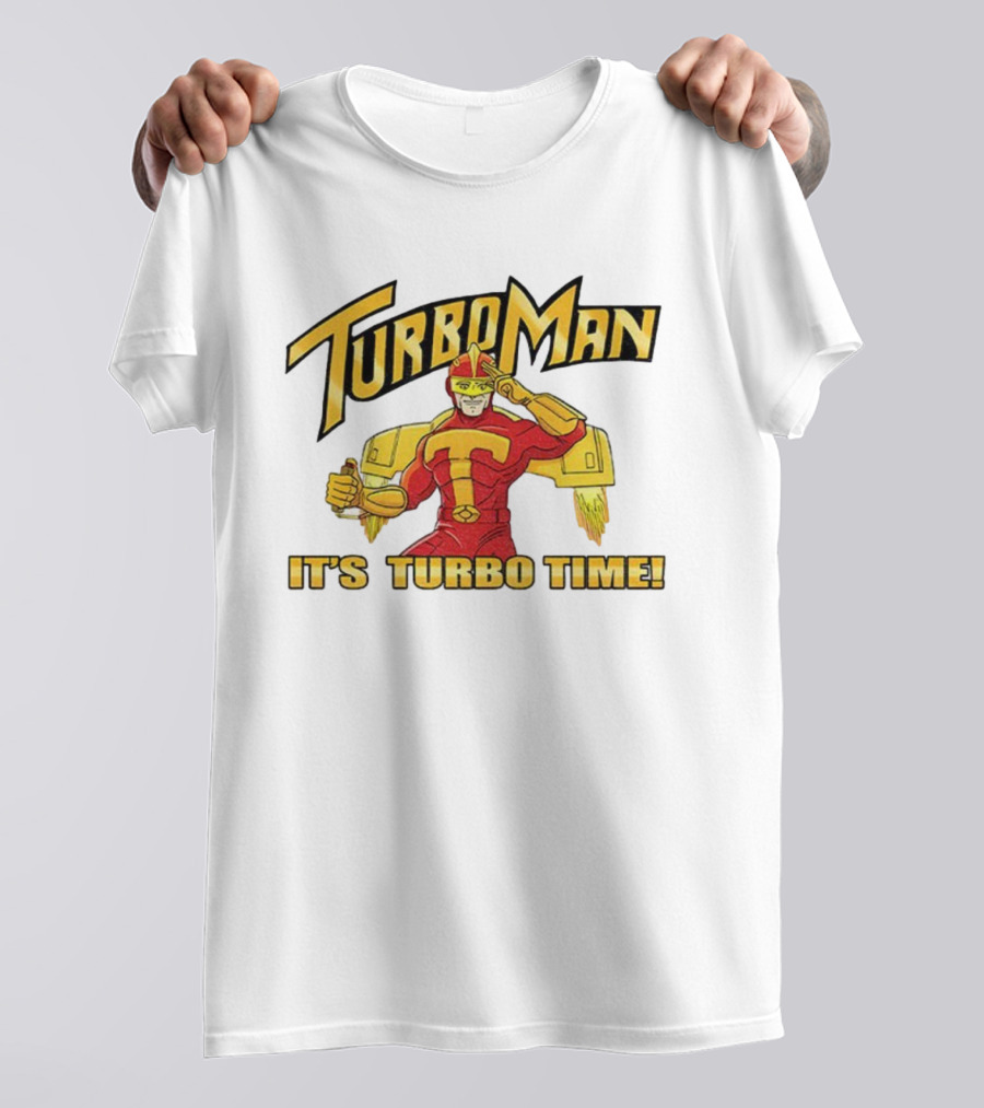 TurboMan It's Turbo Time Heroic Costume Power T-Shirt