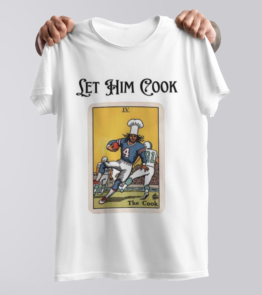 Let Him Cook James Cook The Cook Buffalo Bills NFL Football 2025 Bills Mafia T-Shirt