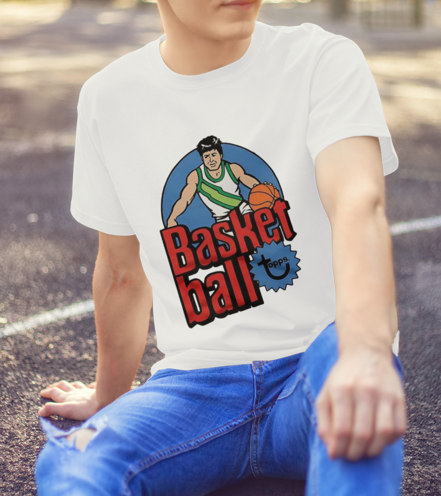 Topps Basketball 1978 Vintage Picture Cards Retro Style T-Shirt