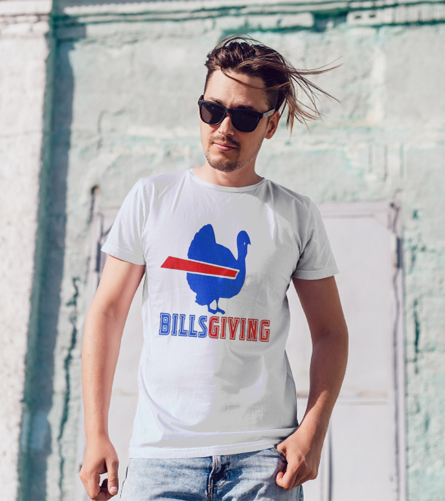 Billsgiving 2025 Turkey Buffalo Bills Thanksgiving NFL Football T-Shirt