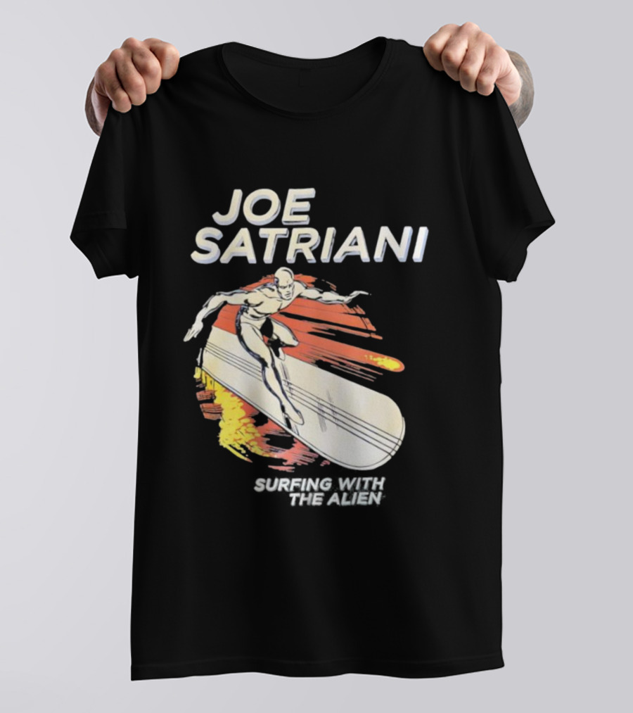 Joe Satriani Surfing With The Alien Cover Art T-Shirt