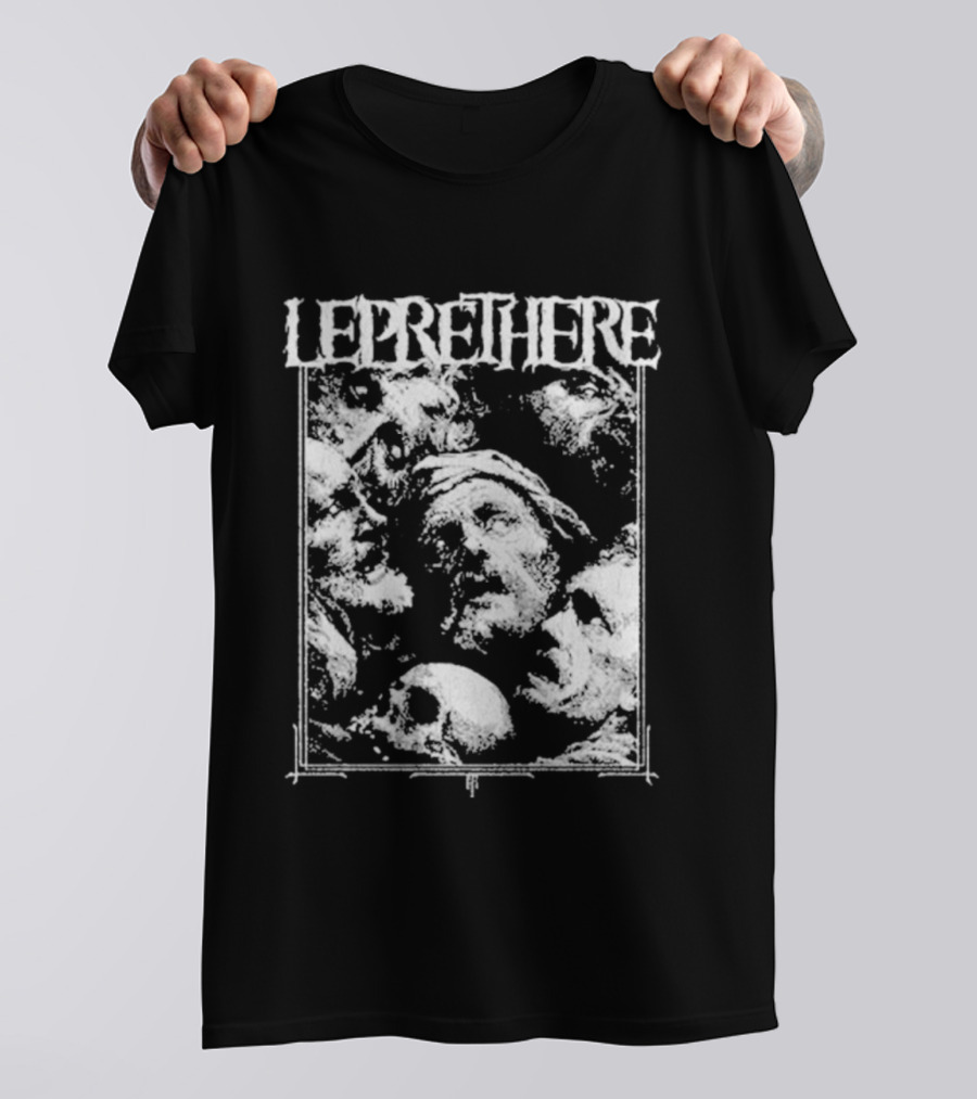 Leprethere Skull Vintage Style No Future T-Shirt