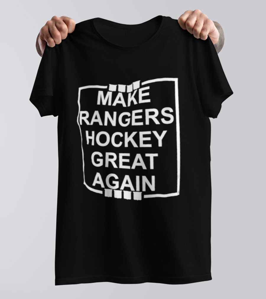 Make Rangers Hockey Great Again NHL Fan Slogan T-Shirt