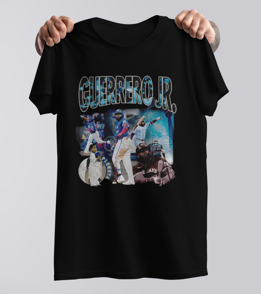 GUERRERO JR Blue Jays Baseball MVP Champions MLB Highlights T-Shirt