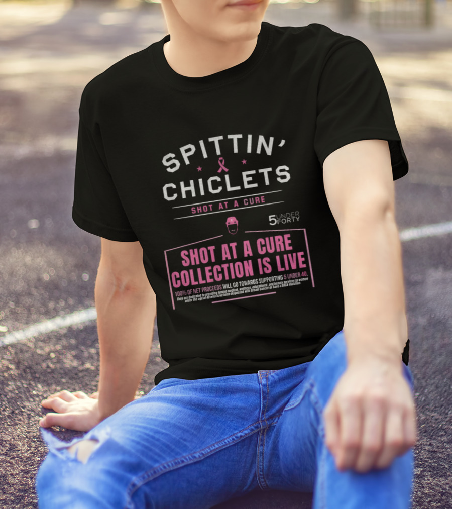 Spittin’ Chiclets Shot At A Cure Collection 5 Under Forty Is Live T-Shirt