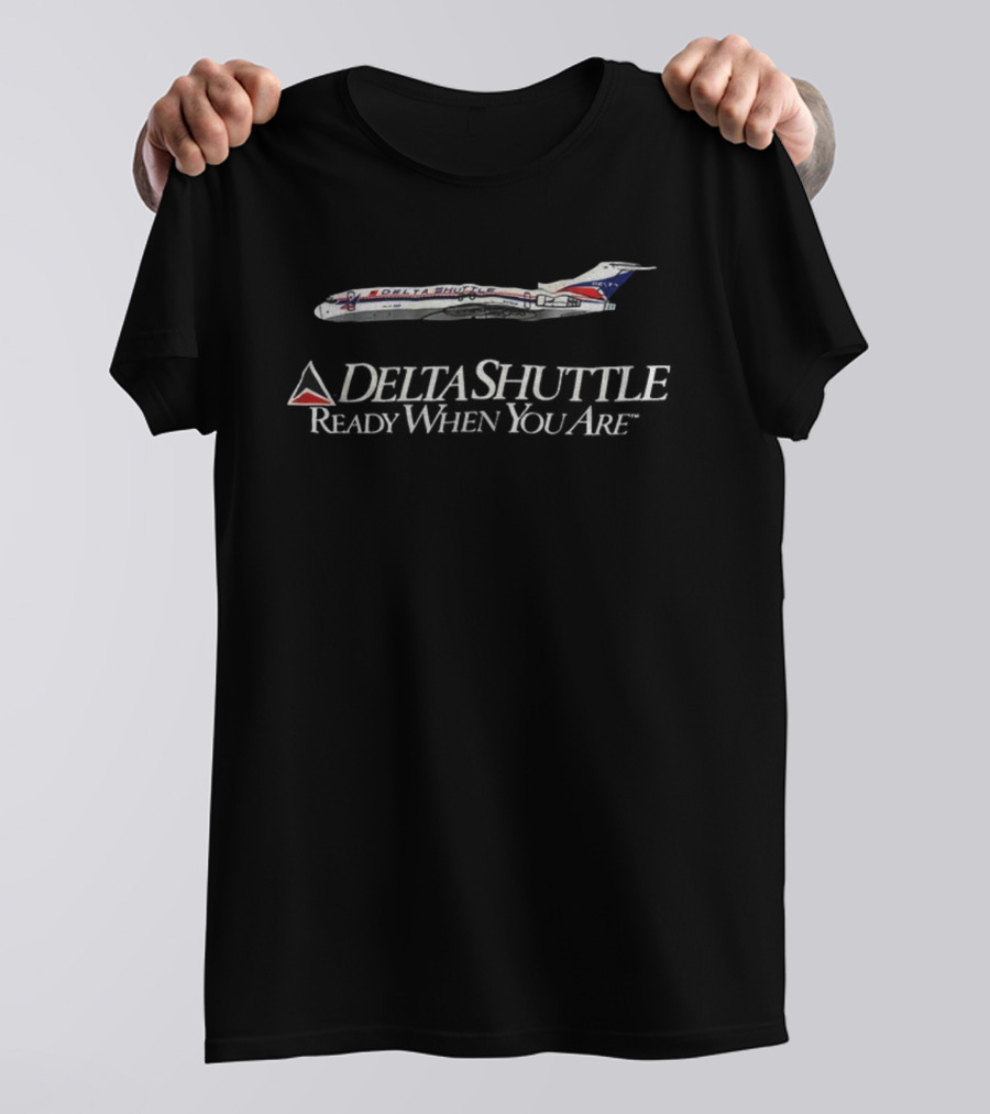 Delta Shuttle Boeing 727 200 Ready When You Are T-Shirt