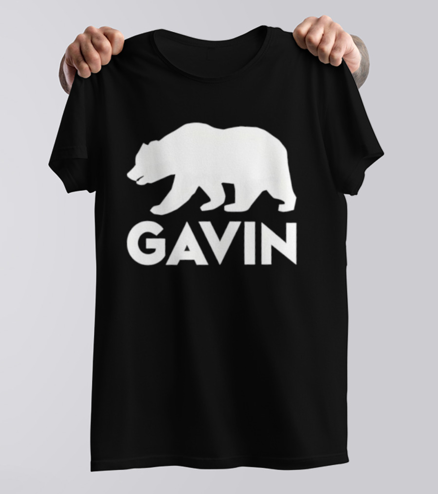Gavin Newsom Bear California Symbol T-Shirt