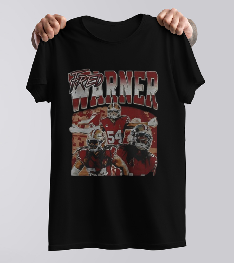 Fred Warner 54 San Francisco 49ers Football NFL Vintage 2025 T-Shirt