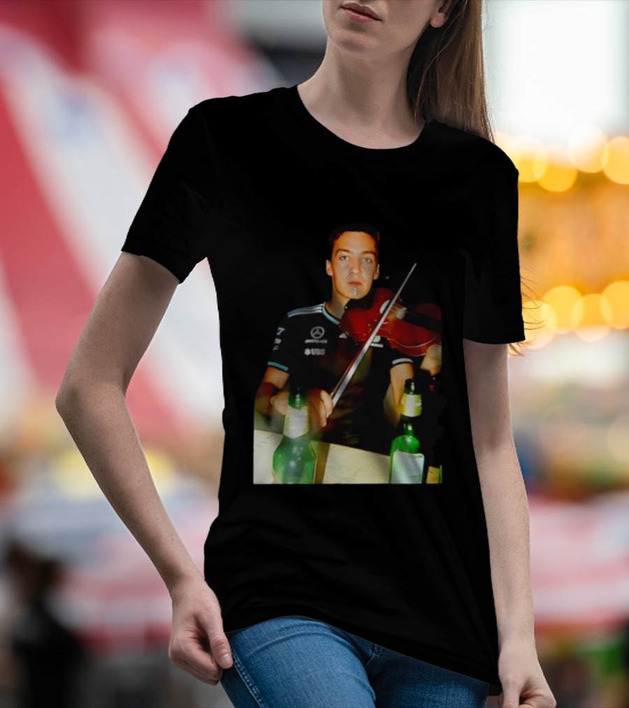 Mercedes George Russell Violin UBS Racing Team T-Shirt