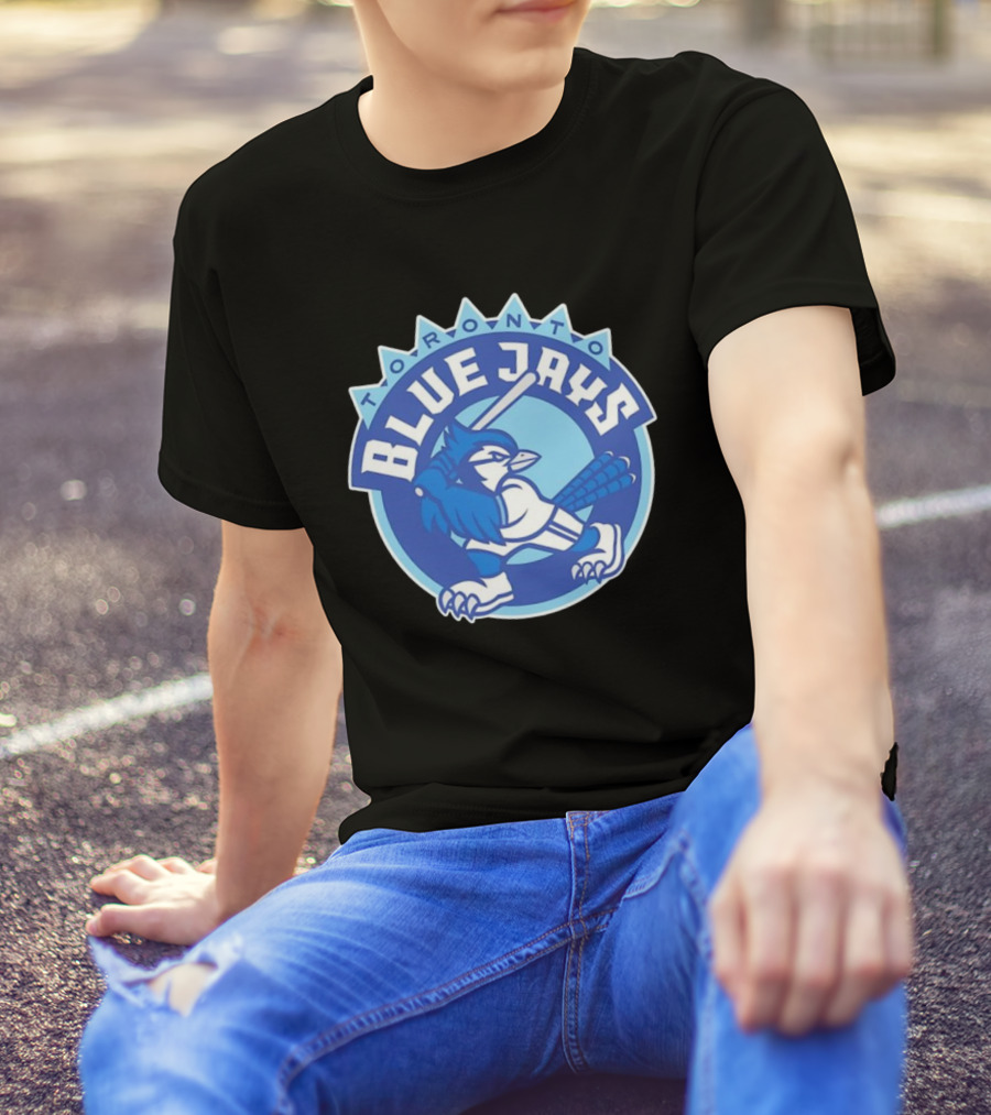 Toronto Blue Jays Vintage Bird Emblem T-Shirt