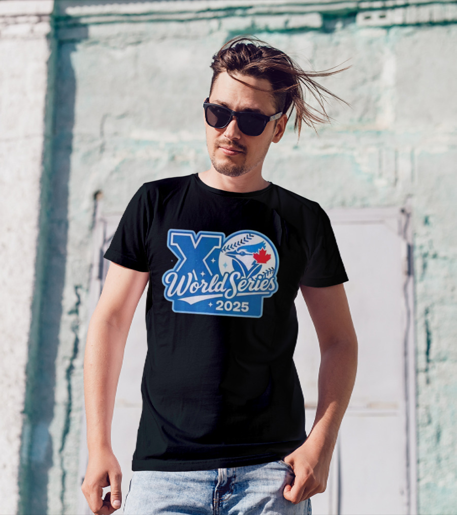 Toronto Blue Jays XO World Series 2025 Vintage Baseball Music Collab T-Shirt