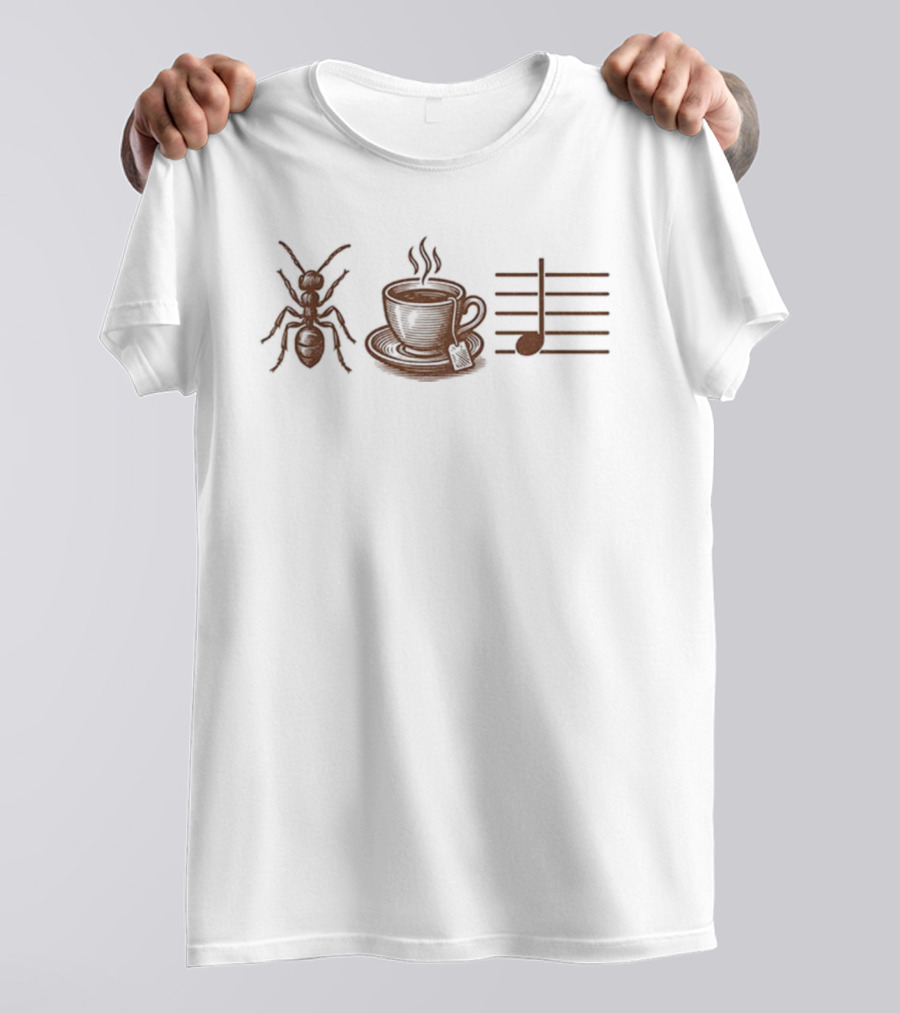 Ant Tea Note Antidote Anti Fascist Anti Ice T-Shirt