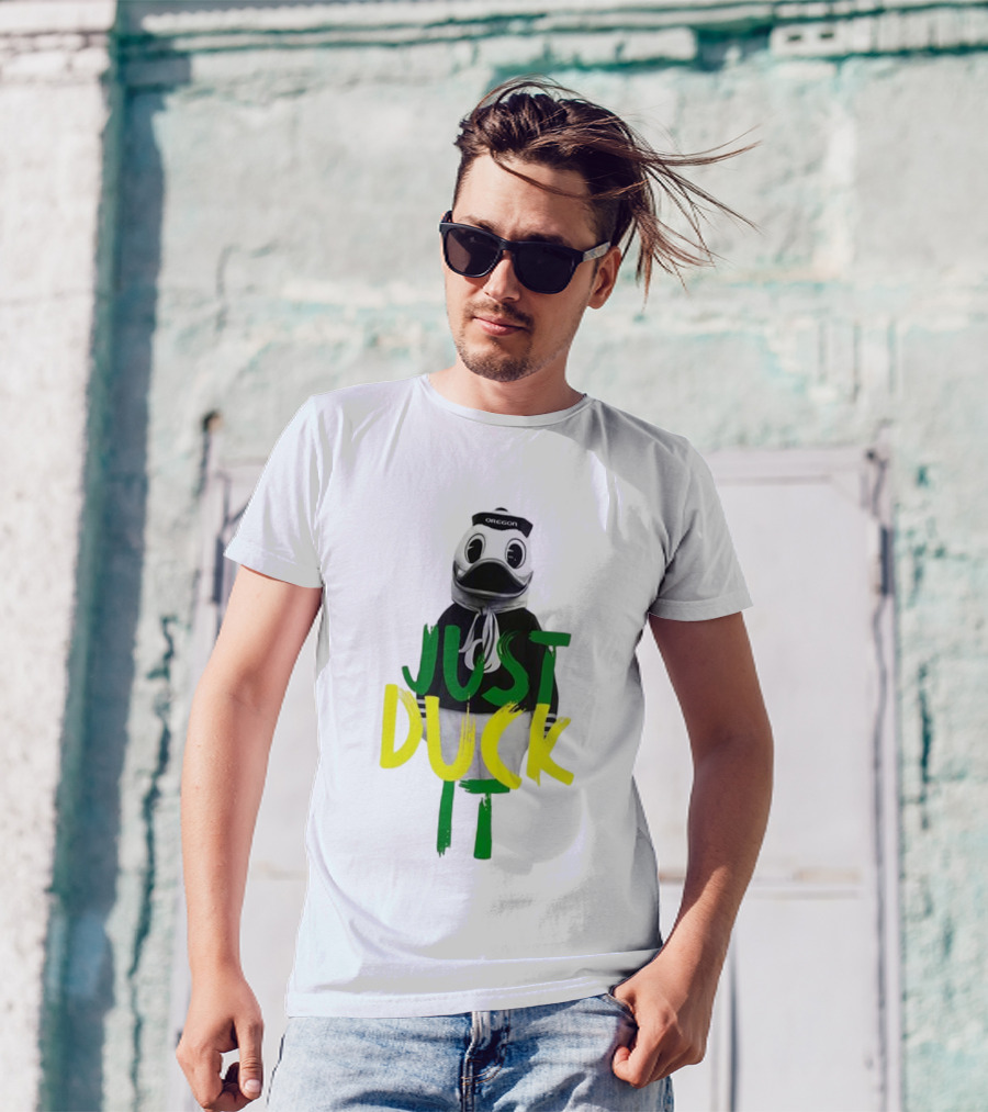 Oregon Ducks Just Duck It Women's Basketball T-Shirt