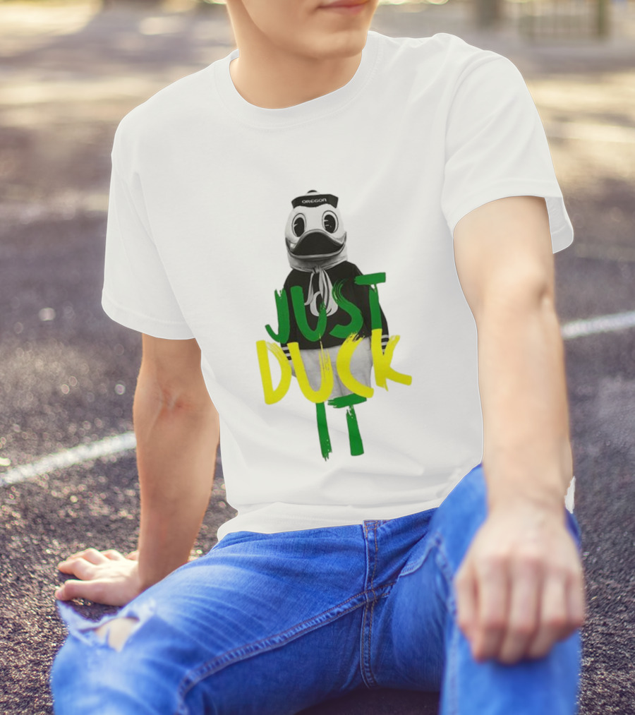Oregon Ducks Just Duck It Women's Basketball T-Shirt