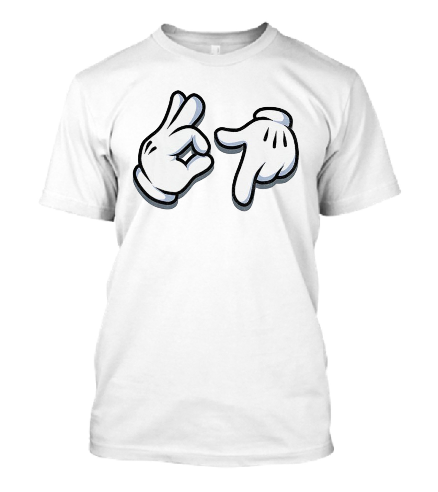 Mickey Mouse 67 Iconic Cartoon Hand Gestures T-Shirt