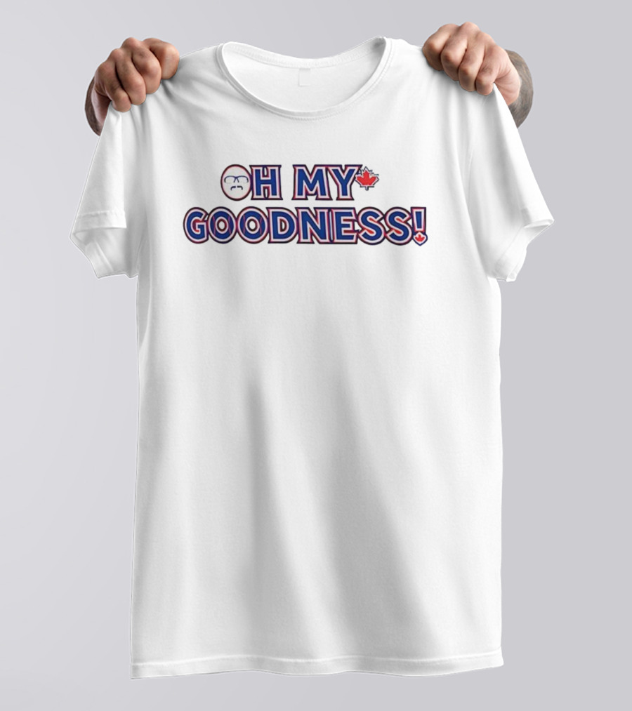 Oh My Goodness Blue Jays Canada Emblem T-Shirt