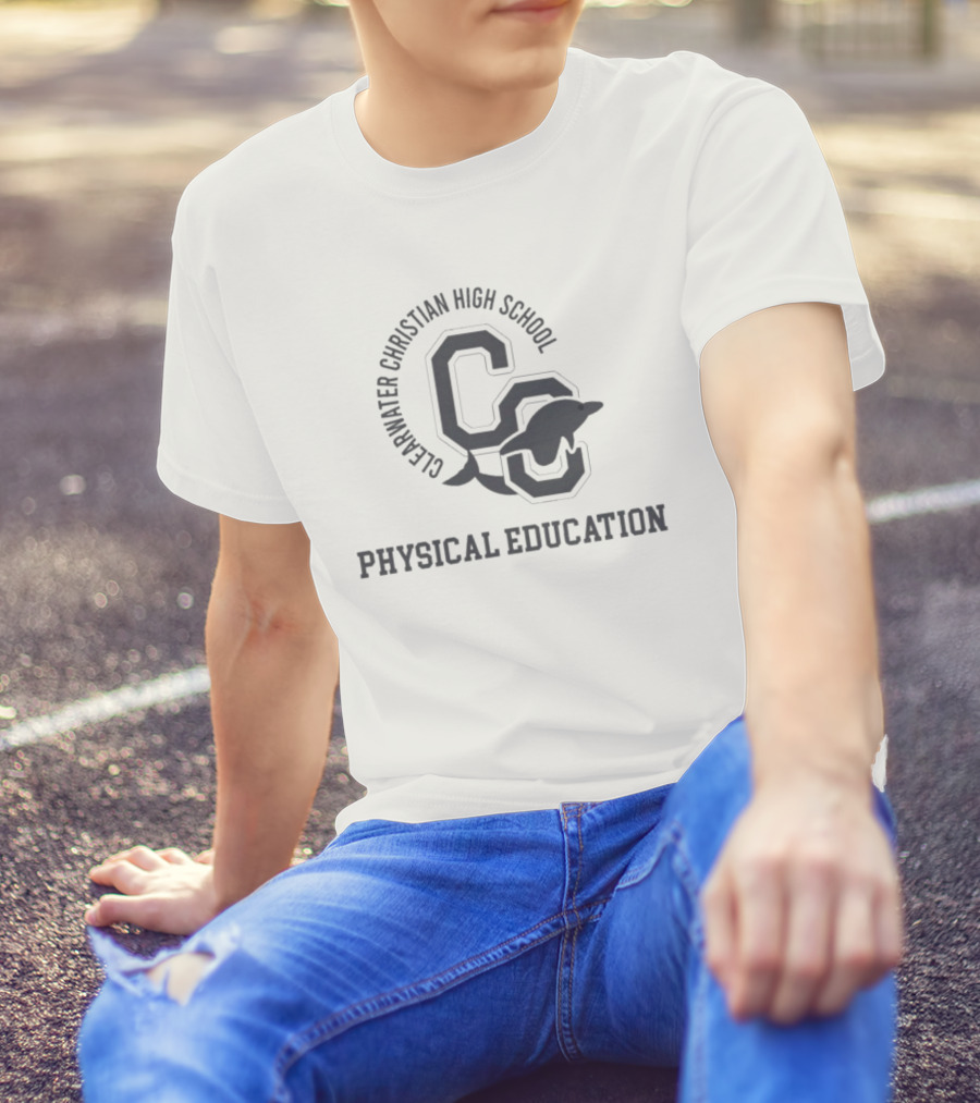 CLEARWATER CHRISTIAN HIGH SCHOOL PHYSICAL EDUCATION CC DOLPHIN T-Shirt