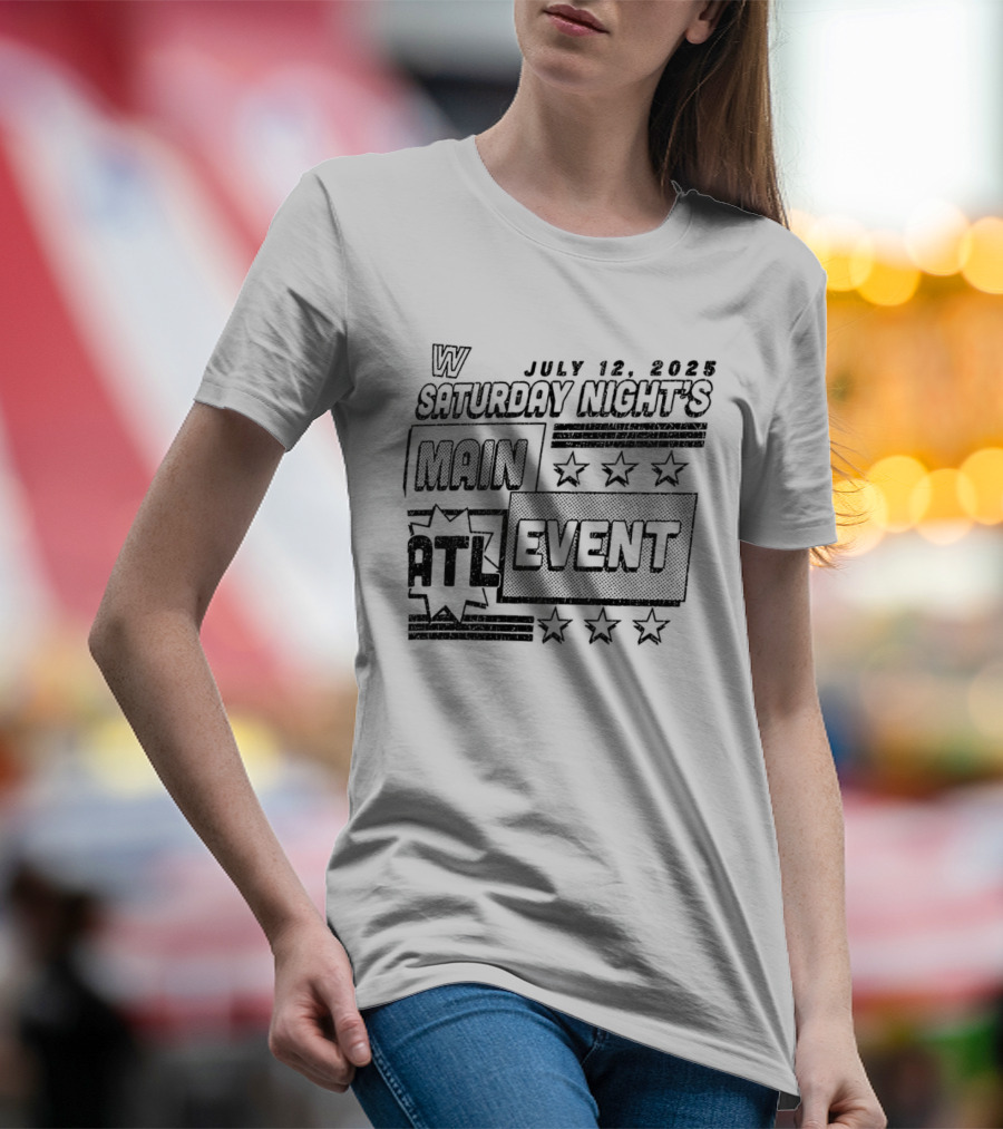 WWE Saturday Night’s Main Event Atlanta July 19 2025 T-Shirt