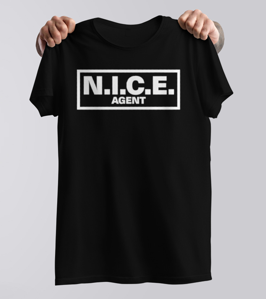 N.I.C.E. Agent Badge Emblem T-Shirt