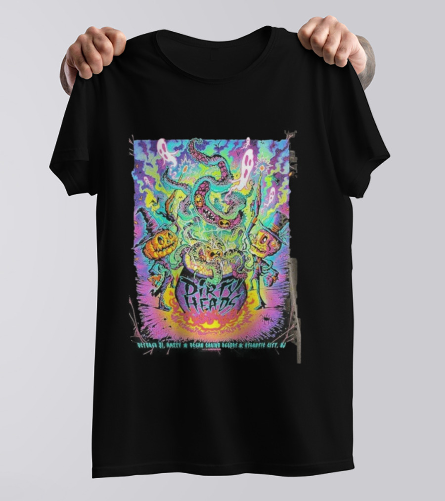 Dirty Heads Halloween October 31 Ocean Casino Resort Atlantic City NJ 2025 T-Shirt