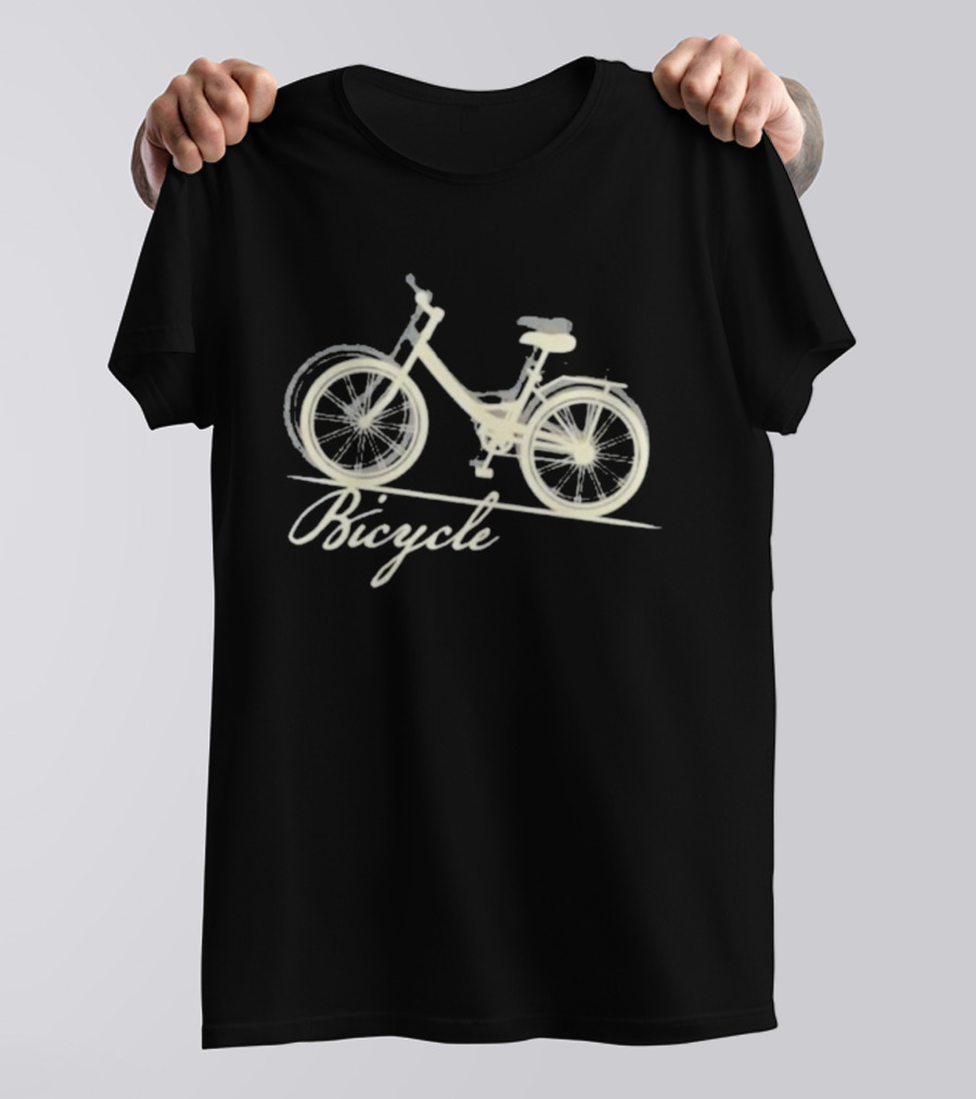 Bicycle Life & Beth John Retro Style T-Shirt