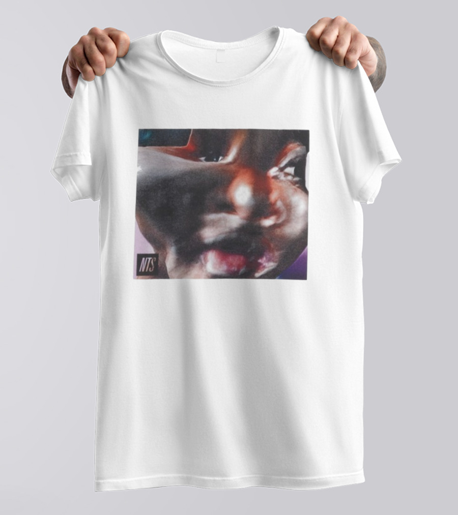 Frank Dorrey NTS Squish Face Distorted Portrait T-Shirt