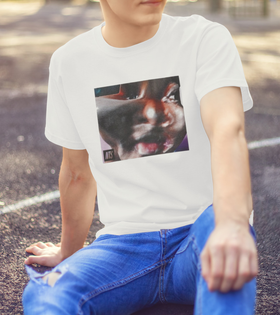 Frank Dorrey NTS Squish Face Distorted Portrait T-Shirt