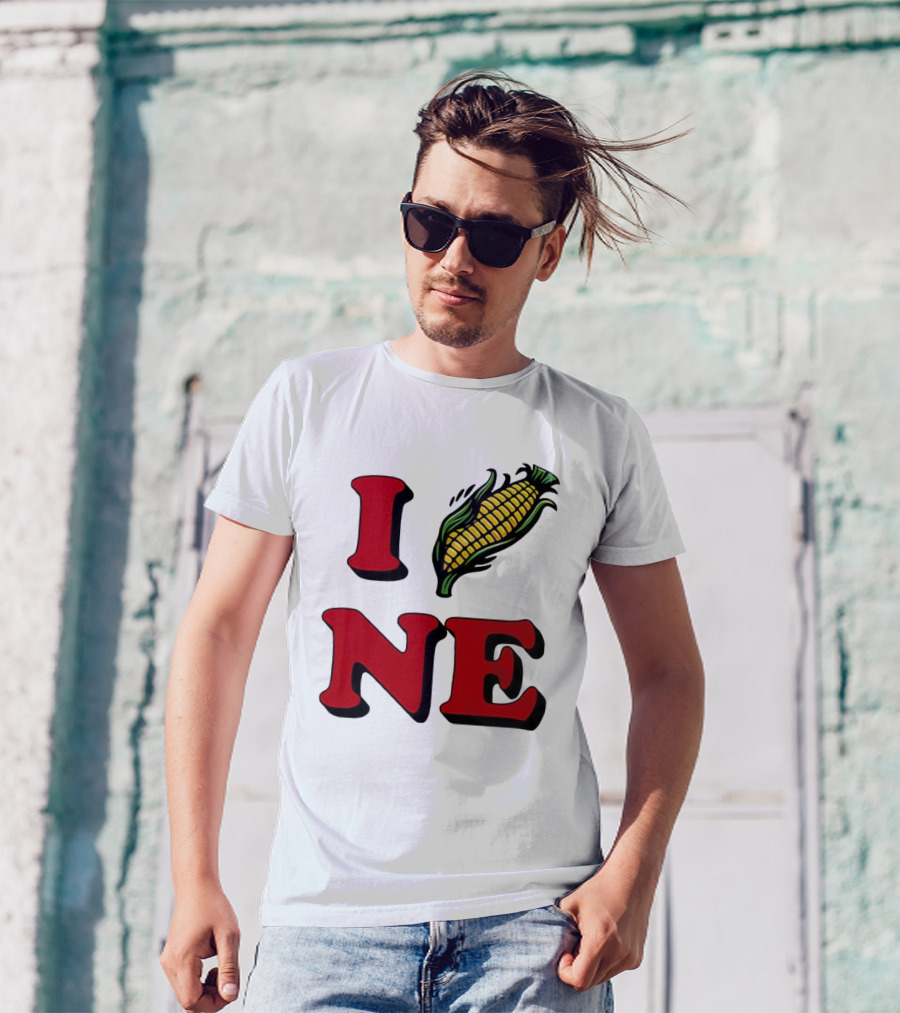 I Corn Ne University Of Nebraska Cornhuskers T-Shirt