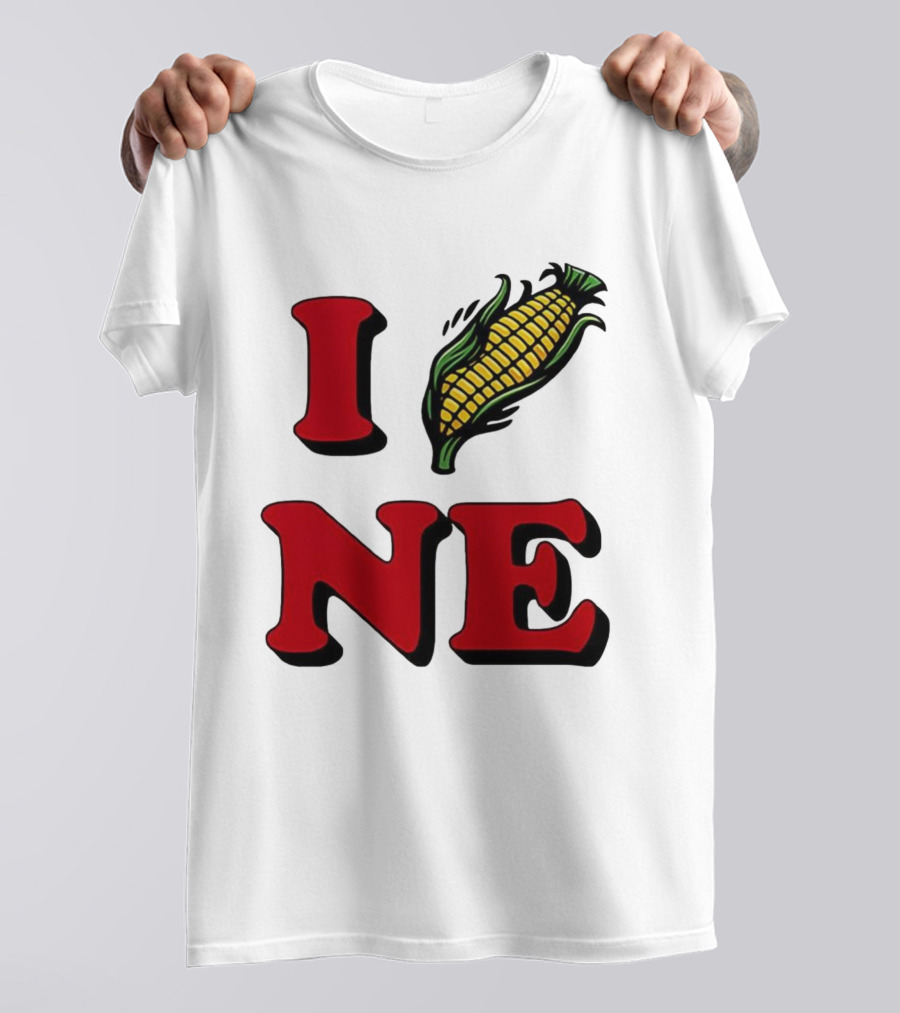 I Corn Ne University Of Nebraska Cornhuskers T-Shirt