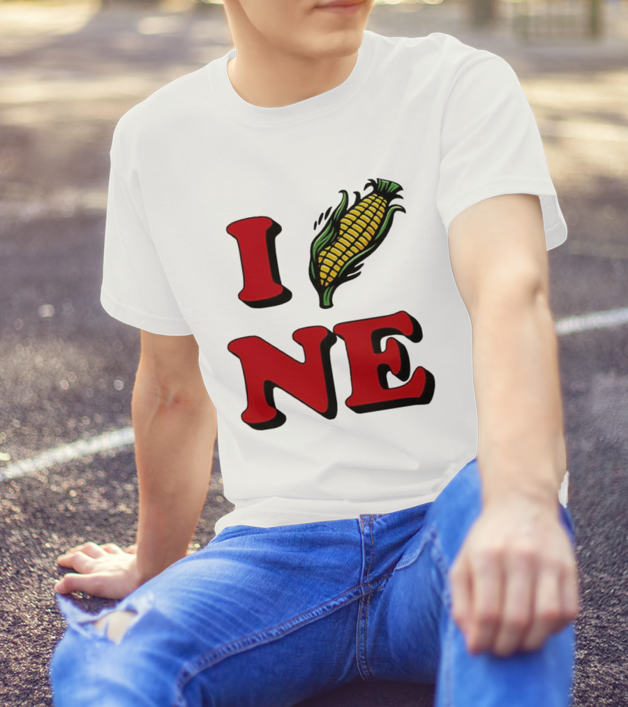 I Corn Ne University Of Nebraska Cornhuskers T-Shirt