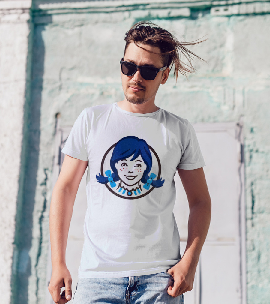 Wendy’s Blue Hair Toronto Blue Jays Fan Apparel T-Shirt