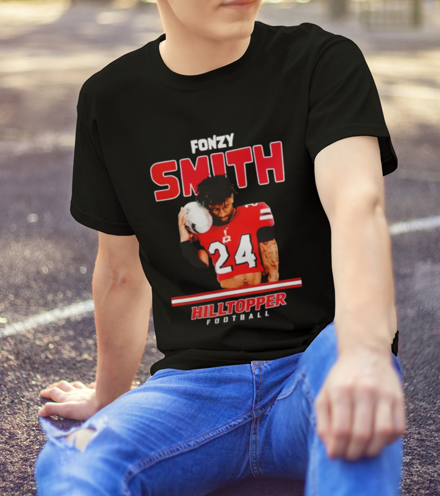 Fonzy Smith 24 Western Kentucky Hilltopper Football T-Shirt