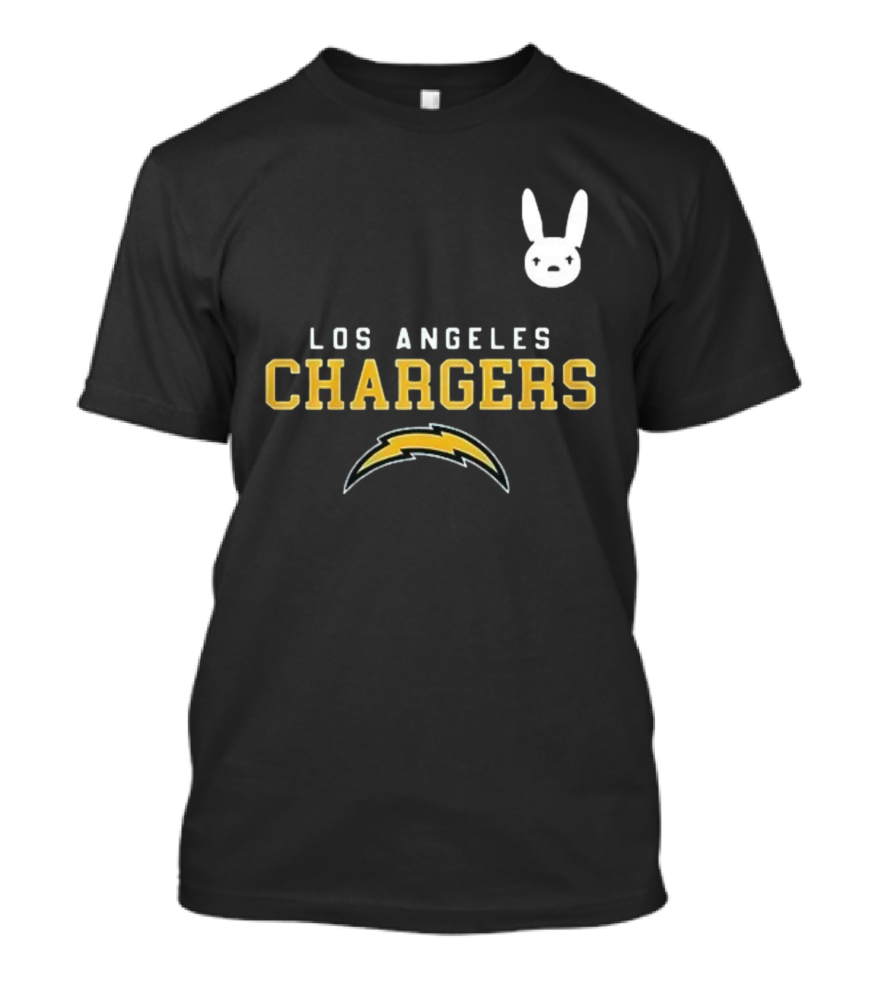 Los Angeles Chargers DTMF Bad Bunny Collaboration T-Shirt