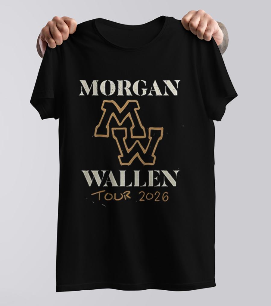 Morgan Wallen MW Tour 2026 Signature T-Shirt