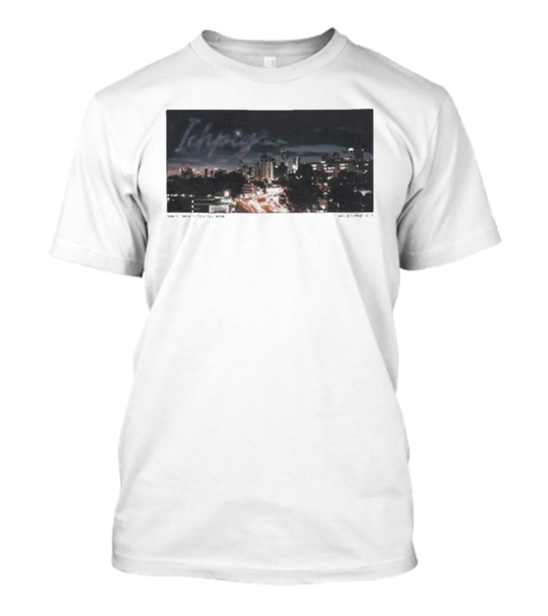Ichpig Skyline Urban Night Cityscape T-Shirt