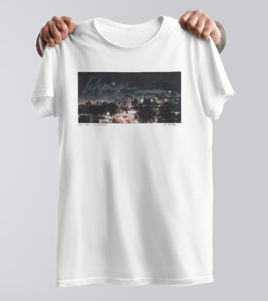 Ichpig Skyline Urban Night Cityscape T-Shirt