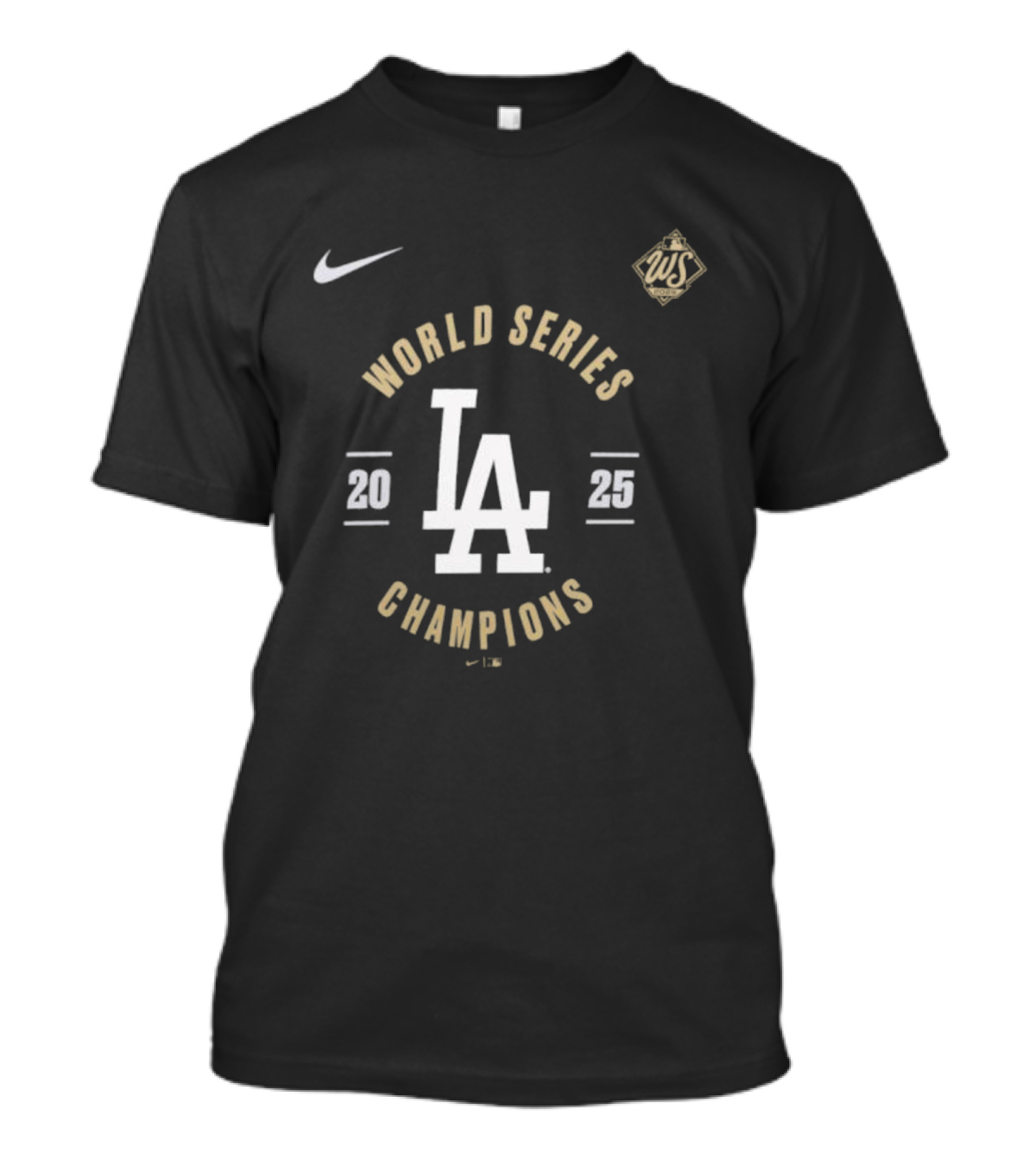 Los Angeles Dodgers Nike World Series 2025 Champions LA T-Shirt