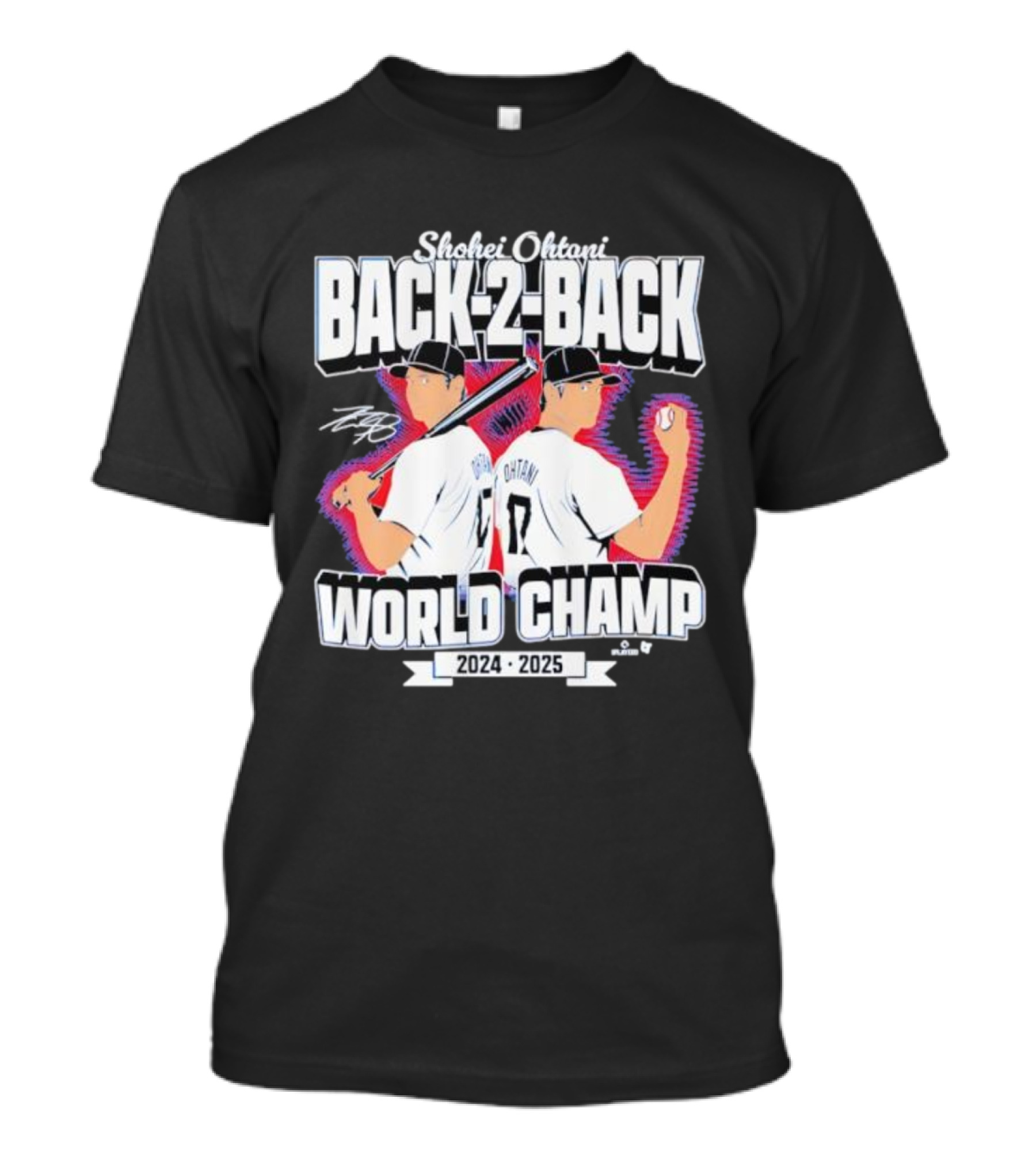 Shohei Ohtani Back-2-Back World Champ 2024 2025 T-Shirt