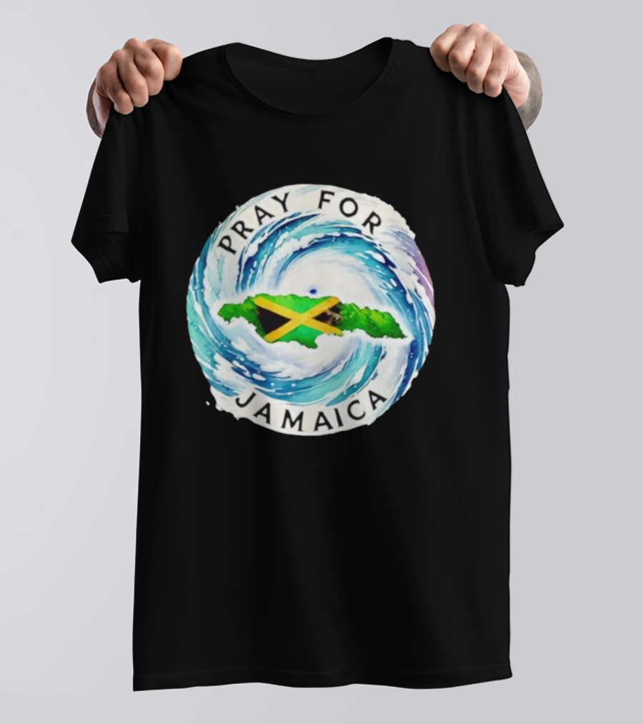 Pray For Jamaica Strong Hurricane Melissa Support T-Shirt