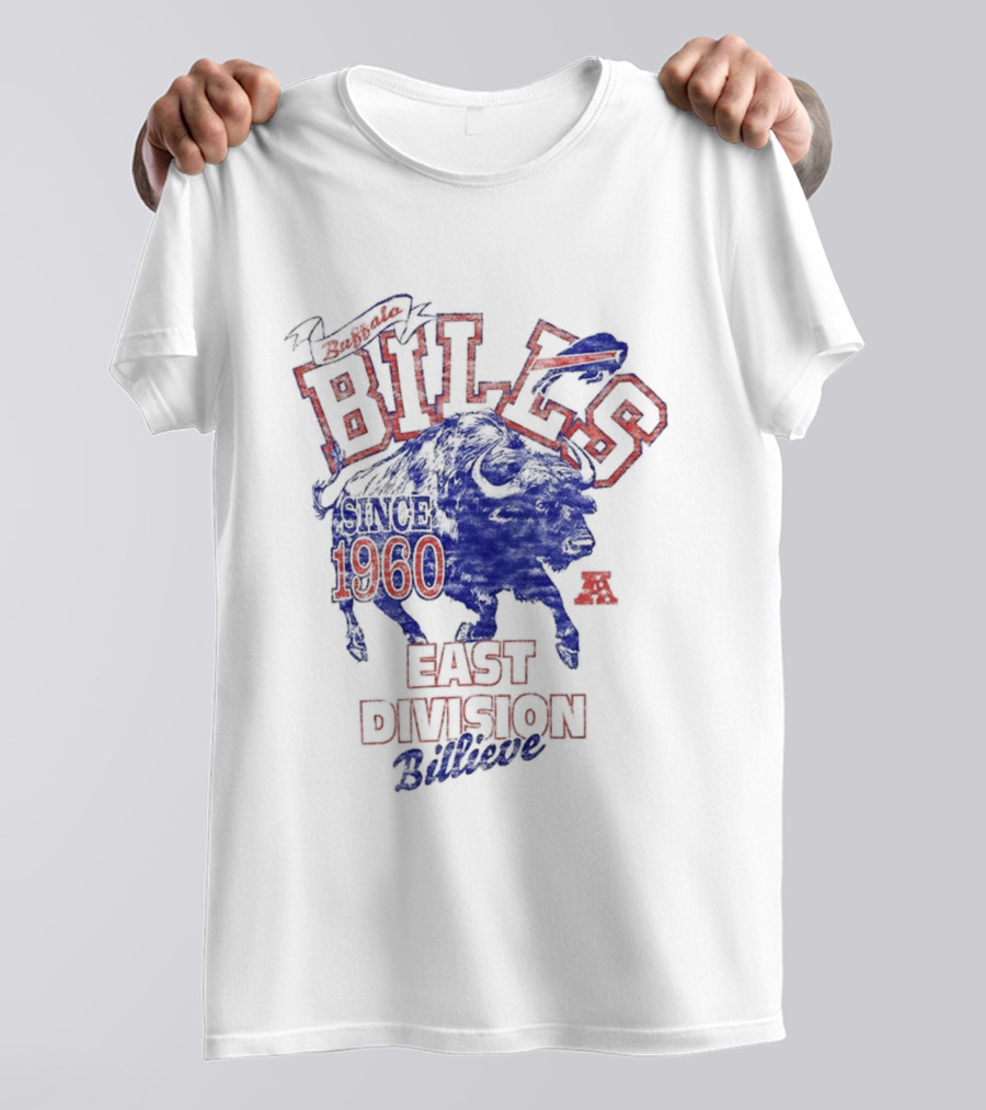 Buffalo Bills Since 1960 East Division Billieve T-Shirt