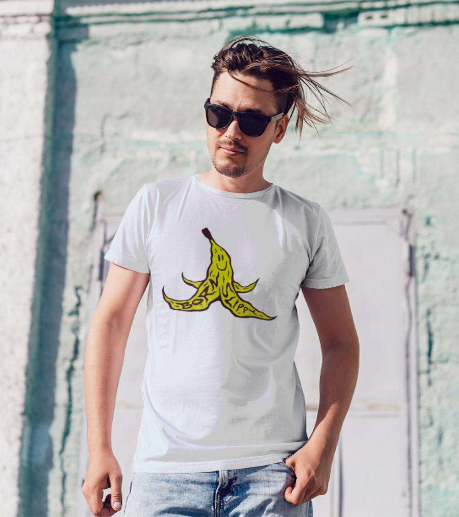 Born Slippy Banana Happy Face Icon Nostalgia T-Shirt