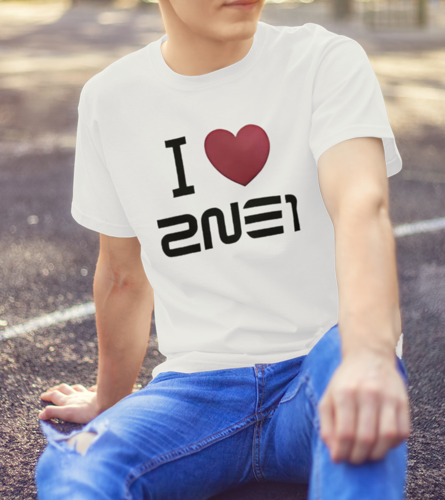 I Love 2NE1 K-pop Legend Iconic South Korean Girl Group T-Shirt