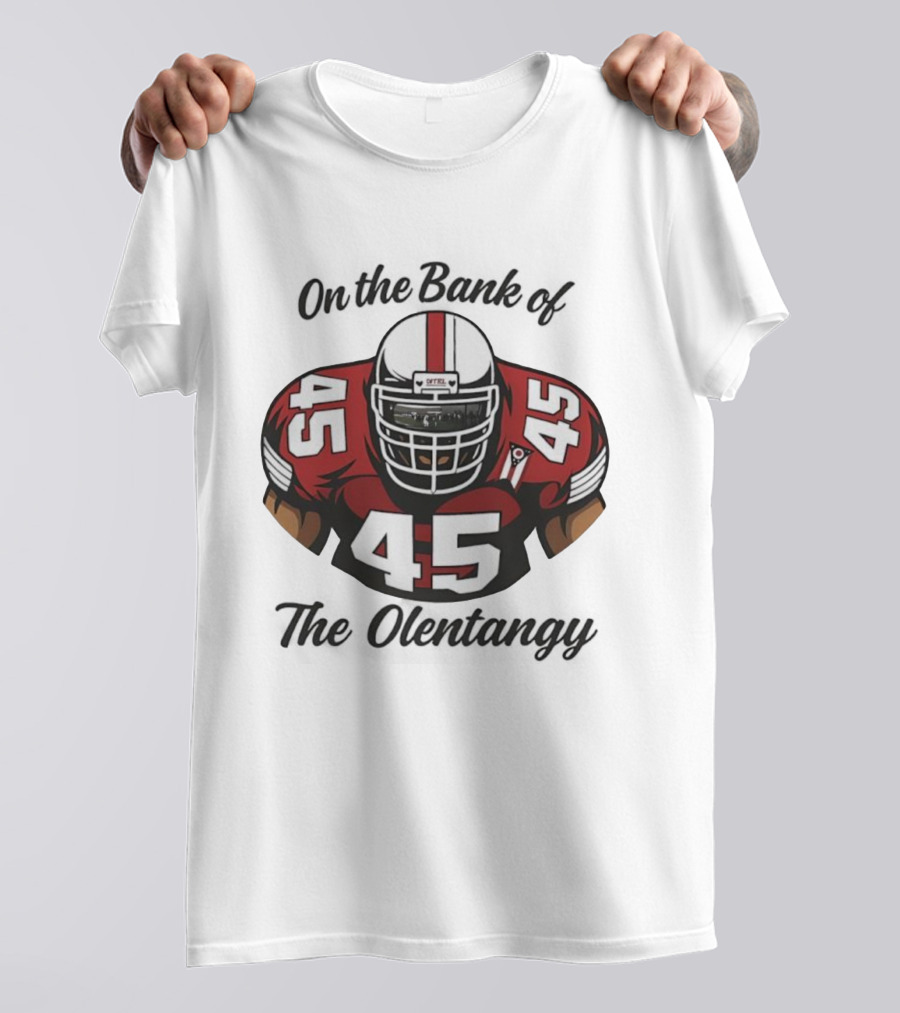 Ohio State University Player 45 On The Bank Of The Olentangy T-Shirt