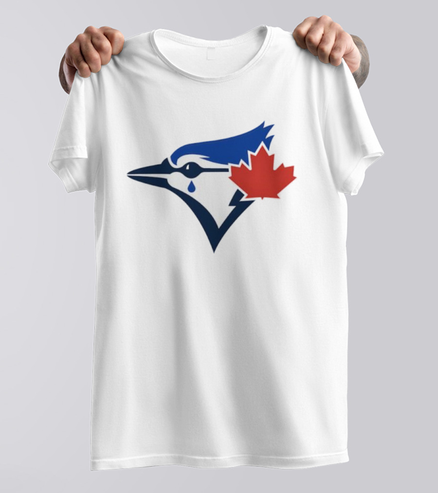 Toronto Blue Jays Maple Leaf Logo With Tear Drop T-Shirt