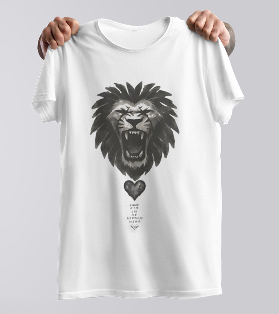 WS MVP Heart Of A Lion LA Baseball Collection T-Shirt