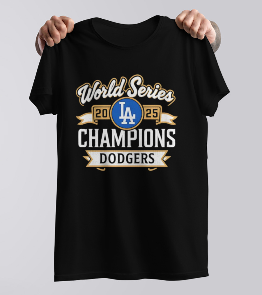 LA Dodgers 2025 World Series Champions T-Shirt