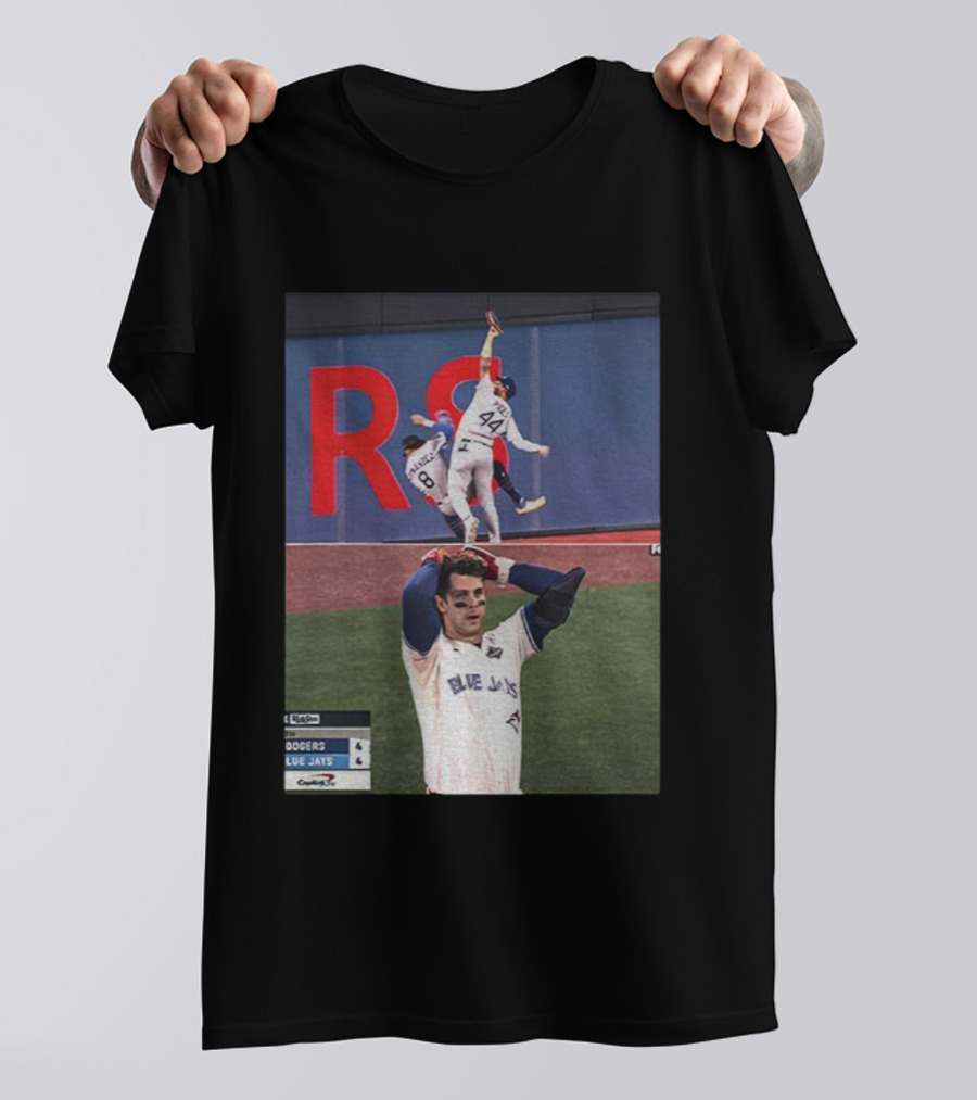 Los Angeles Dodgers Blue Jays Epic World Series Catch 2025 T-Shirt
