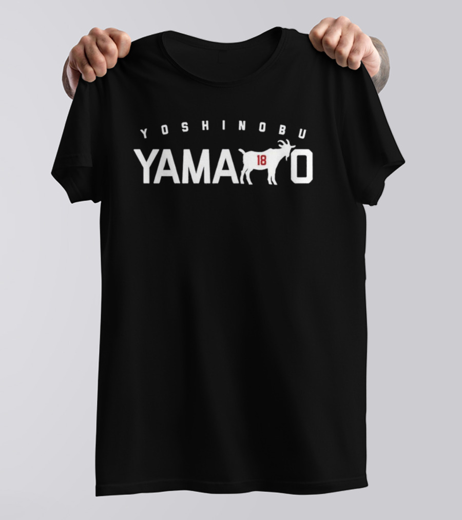 Yoshinobu Yamamoto Yama 18 Goat T-Shirt