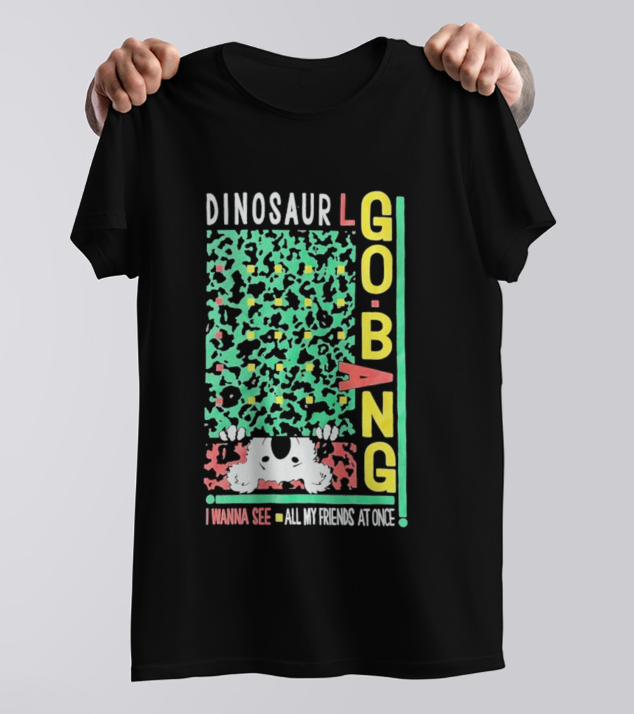 Dinosaur I Wanna See All My Friends Go Bang T-Shirt